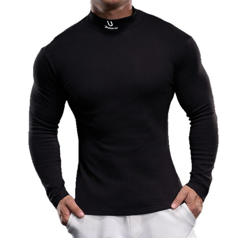 Herren Hochwertiges Funktionsshirt mit Stehkragen Echoarchiv