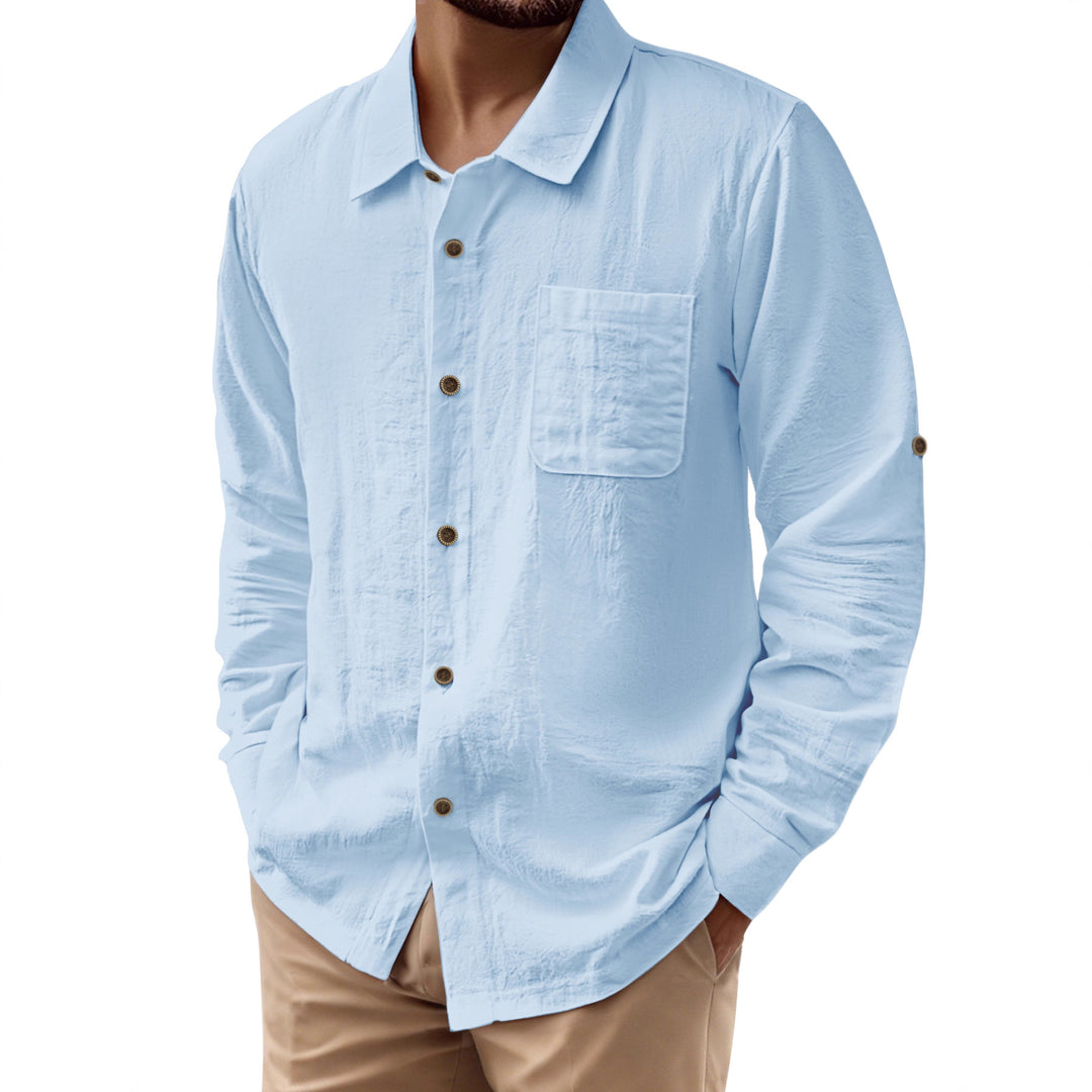 Herren lässige und elegante Hemdjacke Echoarchiv