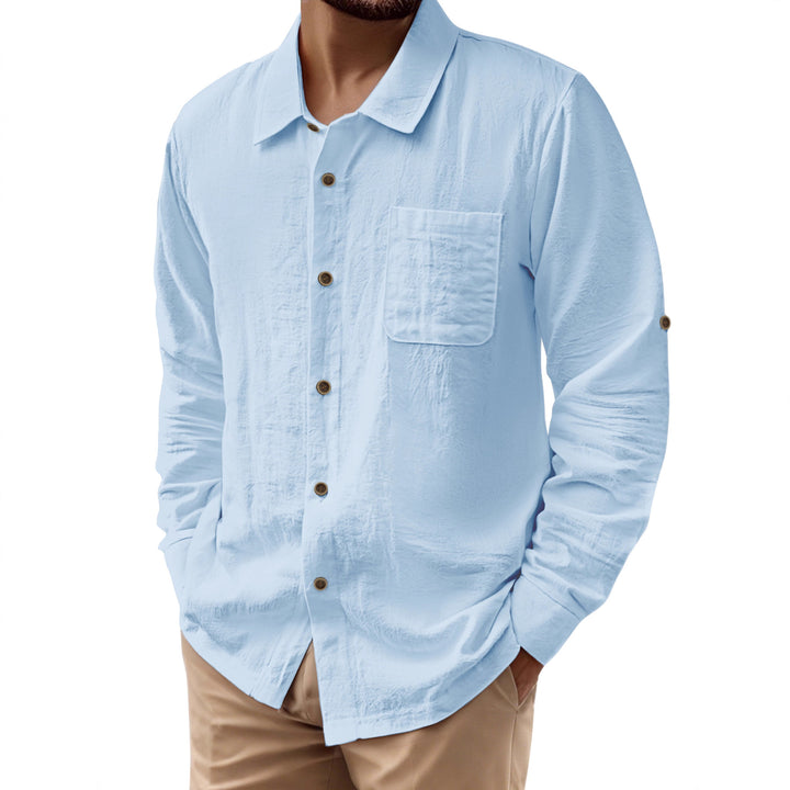 Herren lässige und elegante Hemdjacke Echoarchiv