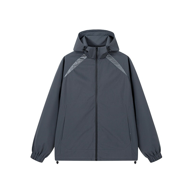 Herren Atmungsaktive Sportjacke mit Kapuze Echo Archiv