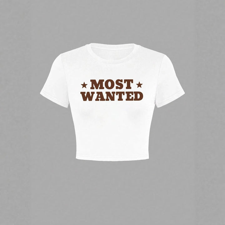Damen T-Shirt mit kreativem Statement-Print Echo Archiv