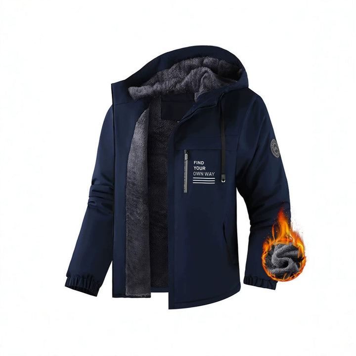 Herren Wasserabweisende Fleecejacke Echo Archiv