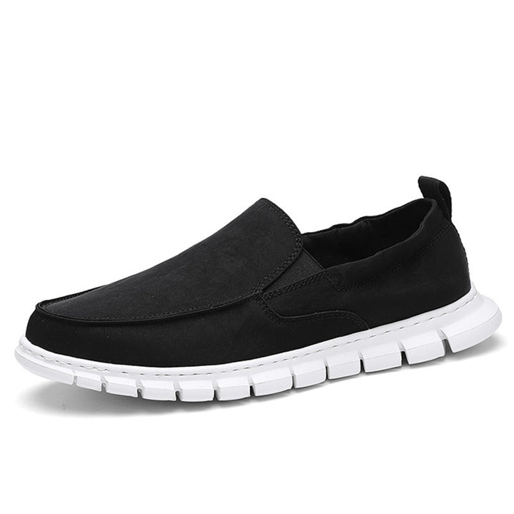Herren Slipper-Sneaker im Mokassin-Stil mit elastischem Einstieg und segmentierter Komfortsohle Echoarchiv