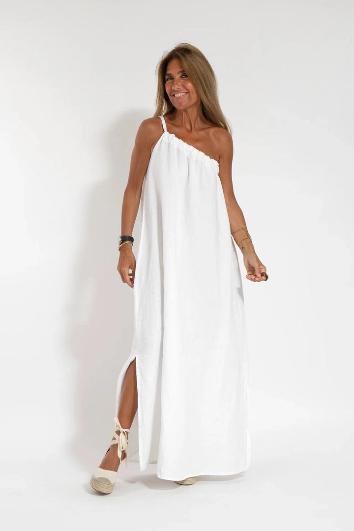 Damen Maxikleid mit asymmetrischem Träger Echo Archiv