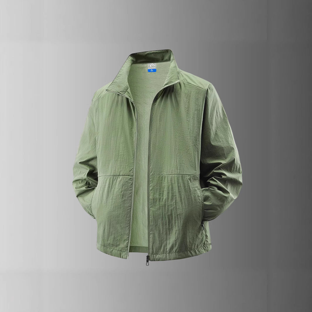 Herren Leichte Packbare Windjacke Echo Archiv