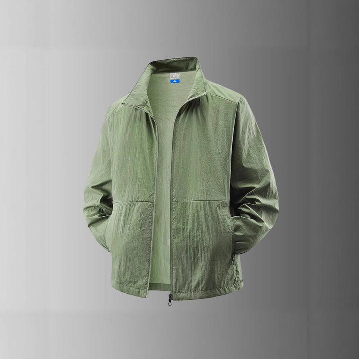 Herren Leichte Packbare Windjacke Echo Archiv