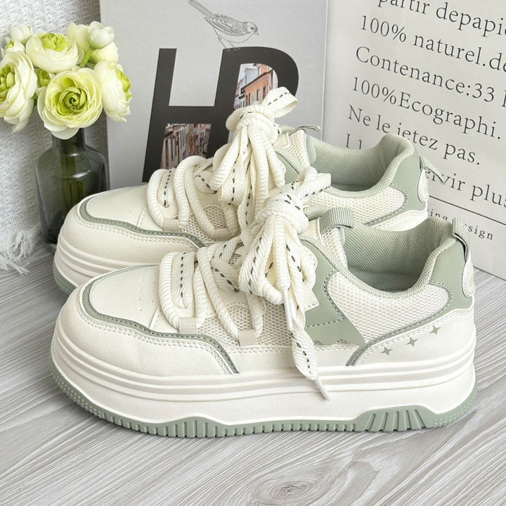 Damen Sportliche Sneaker mit dicker Sohle Echo Archiv