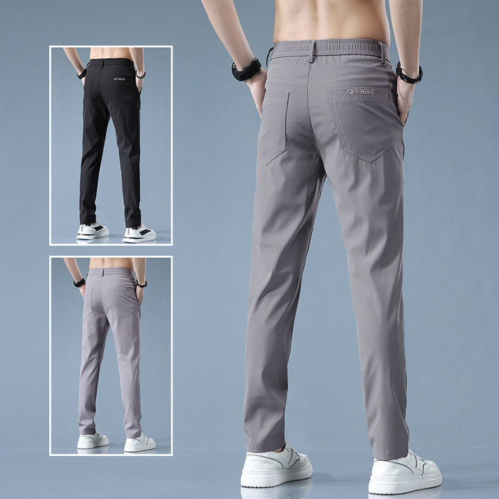 Herren lässige Freizeit-Hose mit elastischem Bund und praktischen Taschen Echoarchiv