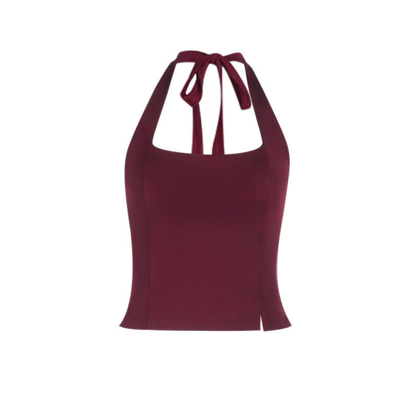 Damen figurbetontes Oberteil mit tiefem Ausschnitt und seitlichen Cut-outs Echo Archiv