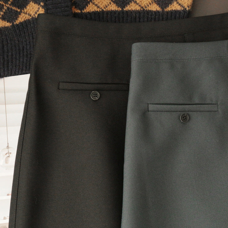 Damen Eleganter Midirock mit schicker Schlitzdetail Echoarchiv