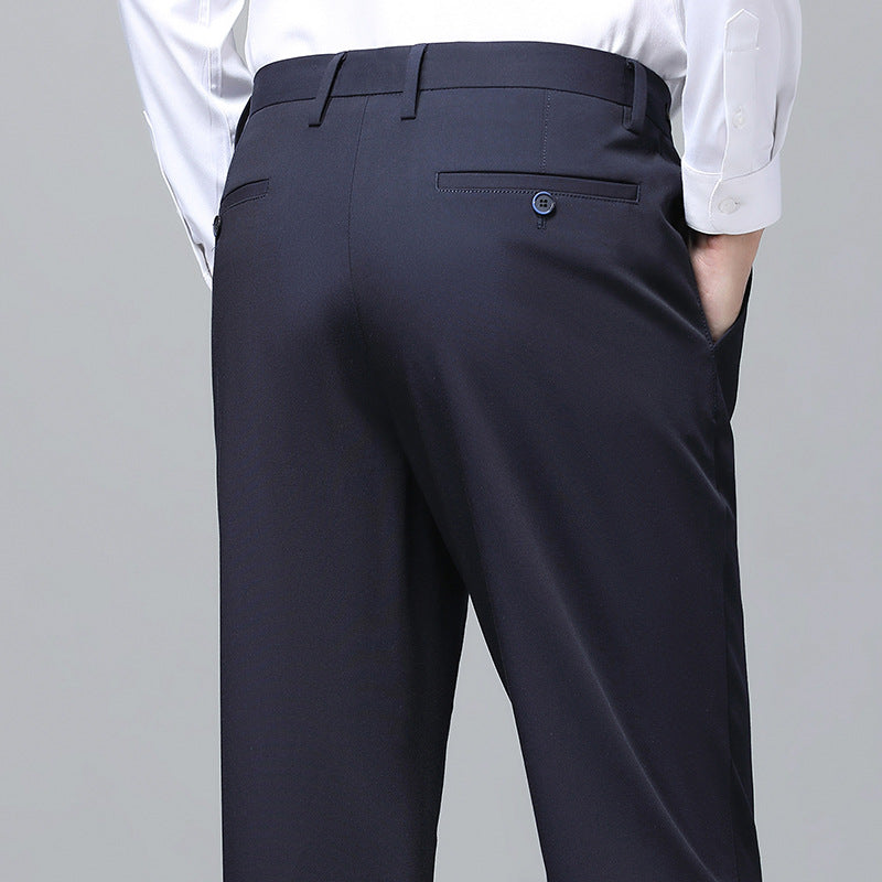 Herren elegante Business-Hose mit feiner Struktur Echoarchiv
