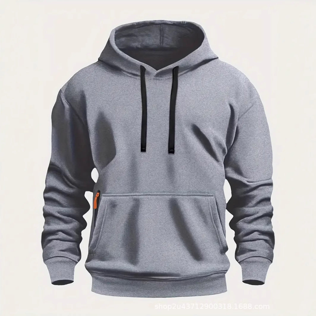 Herren sportlicher Kapuzenpullover mit praktischen Taschen und atmungsaktivem Material Echoarchiv