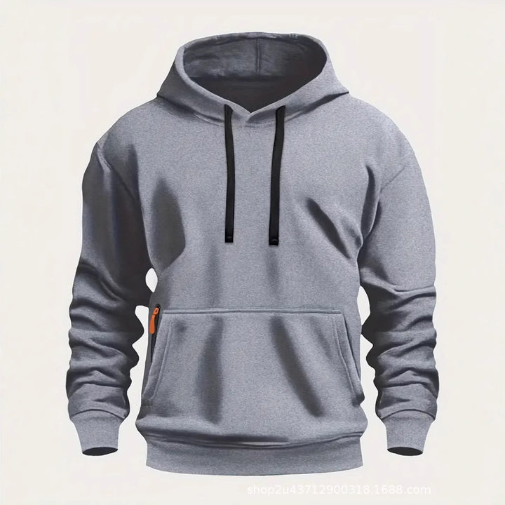 Herren sportlicher Kapuzenpullover mit praktischen Taschen und atmungsaktivem Material Echoarchiv