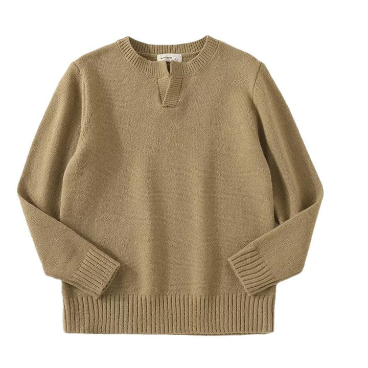 Damen Grobstrickpullover mit Stehkragen Echoarchiv