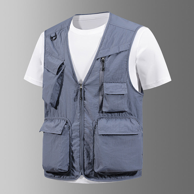 Herren Multifunktionale Outdoor-Weste Echo Archiv 1788242492