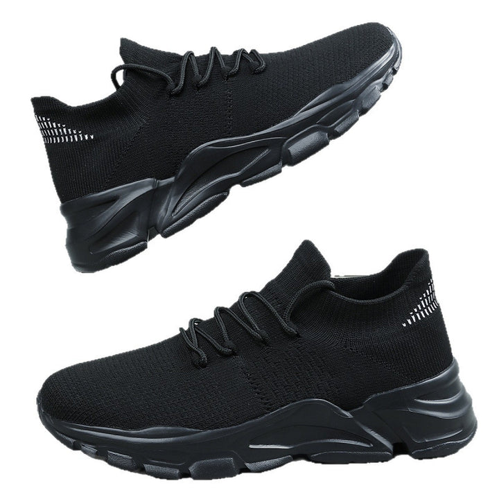 Unisex Strick-Sockensneaker mit atmungsaktiver Maschenoberfläche und markanter Plateau-Laufsohle – Norré