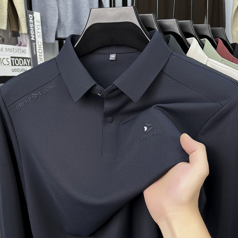 Herren Poloshirt mit funktionalem Design und atmungsaktiver Struktur Echoarchiv