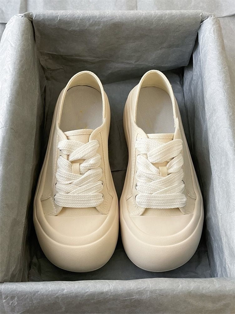 Damen Bequeme Sneaker aus hochwertigem Material mit elastischen Schnürsenkeln Echo Archiv