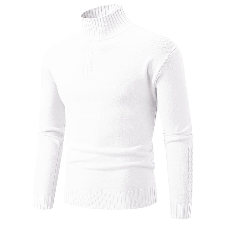 Herren Rollkragenpullover aus grobem Strick Echoarchiv