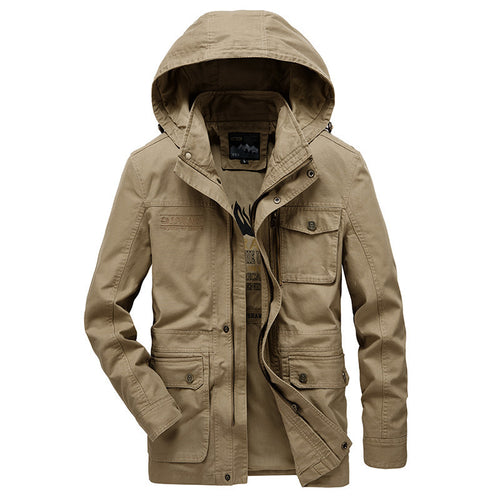 Herren Multifunktionale Übergangsjacke mit Kapuze Echo Archiv