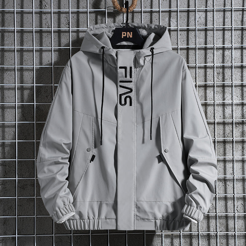 Herren Kapuzen-Fieldparka mit verdeckter Reißverschlussblende, Teddyfleece-Ärmelinnenfutter und Multifunktionstaschen Echoarchiv
