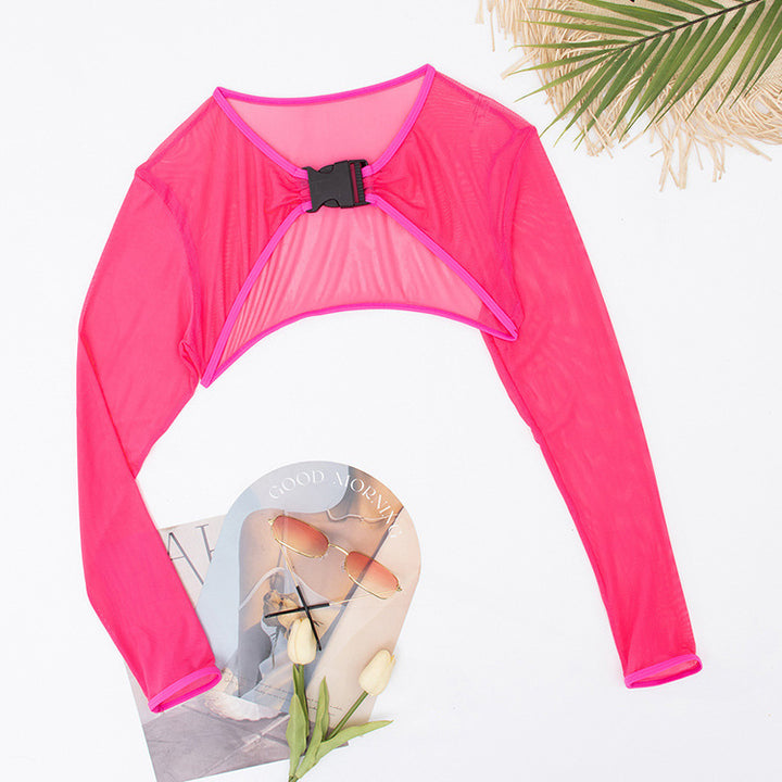 Damen Sportliches Bikini Cover-Up Echo Archiv