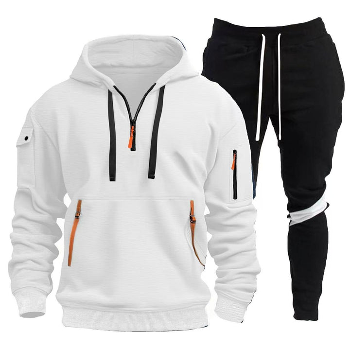 Herren Sportliche Hoodie- und Jogginghosen Kombination Echoarchiv