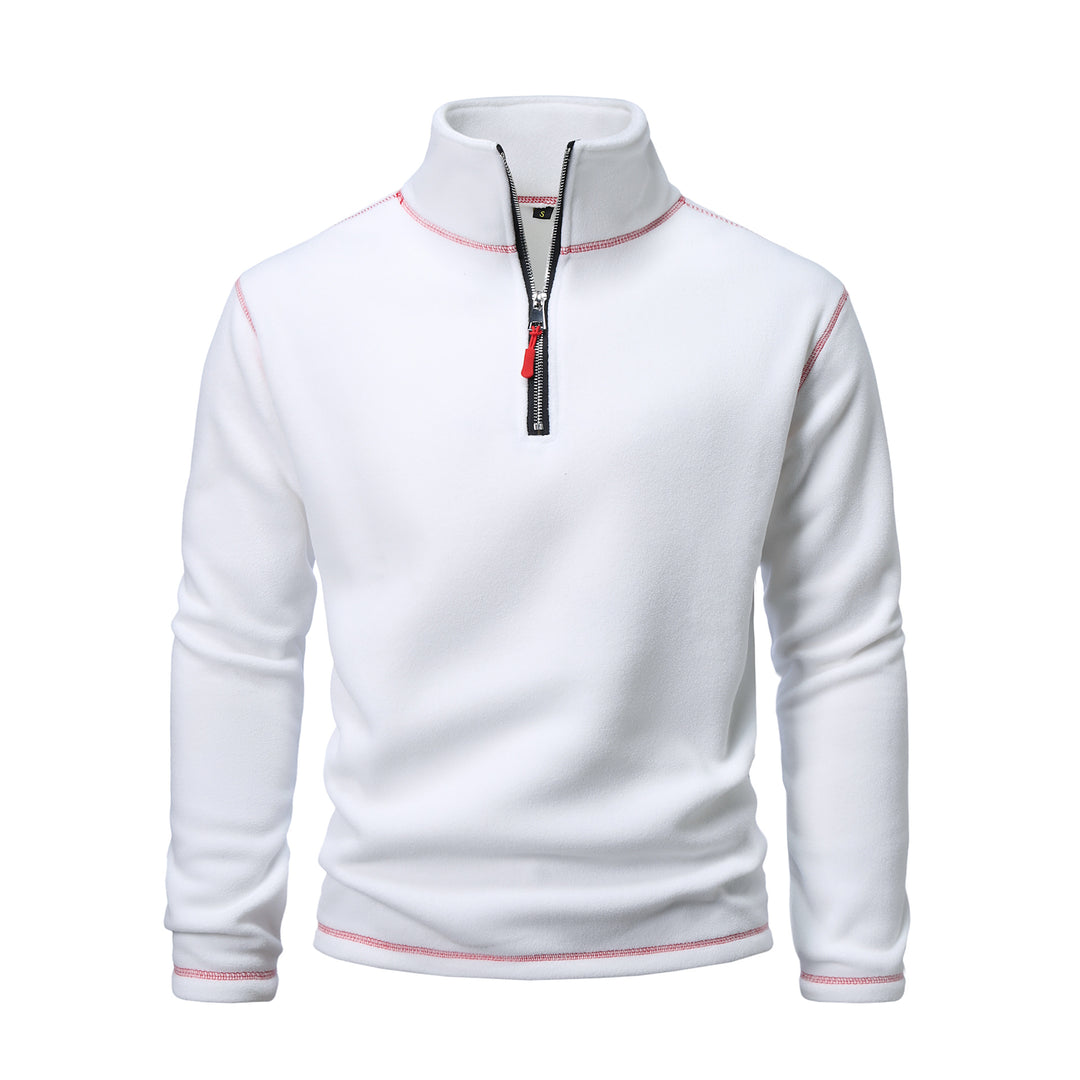 Herren Fleece Pullover mit halbem Reißverschluss Echoarchiv