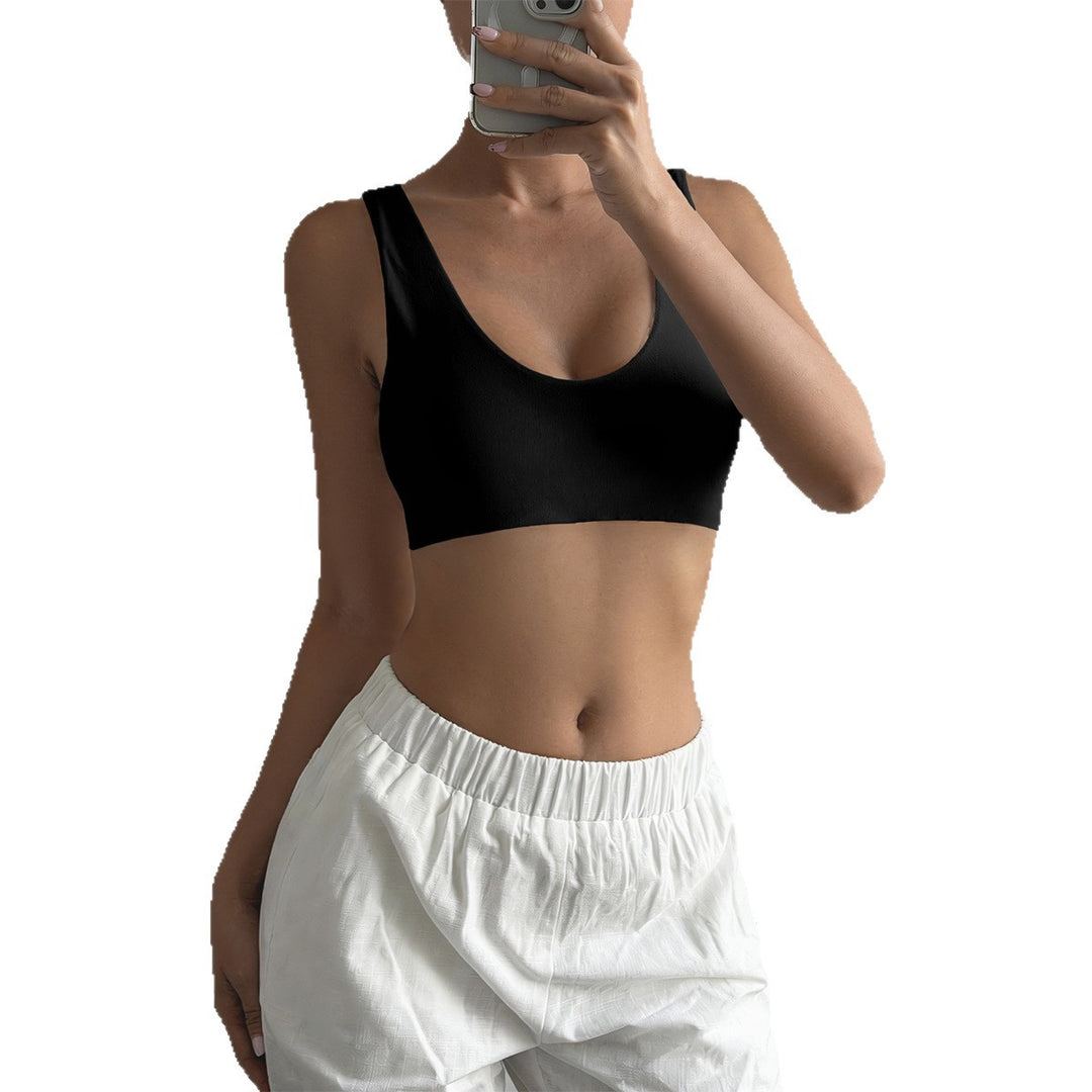Damen Sport-Bustier mit bequemen breiten Trägern und elastischem Schnitt Echo Archiv