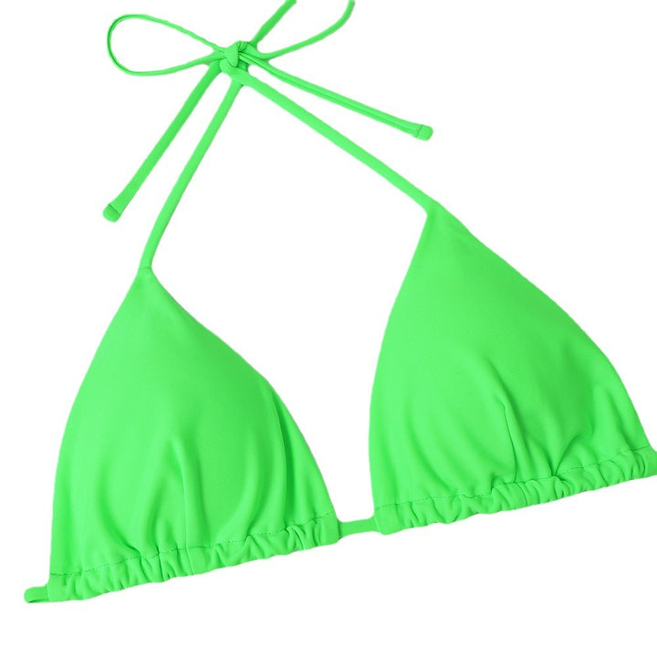 Damen Triangel-Bikini mit verspielten Schleifen und hohem Beinausschnitt Echo Archiv