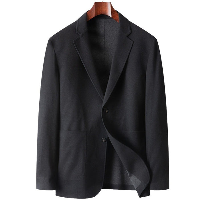 Herren Casual-Sakko mit ungefütterter Konstruktion, aufgesetzten Taschen und Soft-Shoulder Echo Archiv