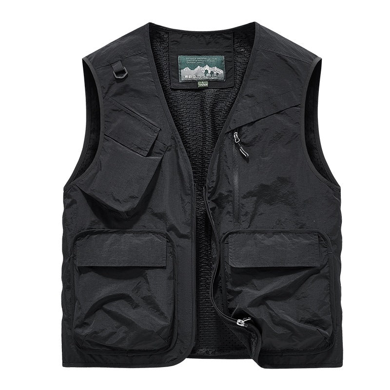 Herren Multifunktionale Outdoor-Weste Echo Archiv 1788242425