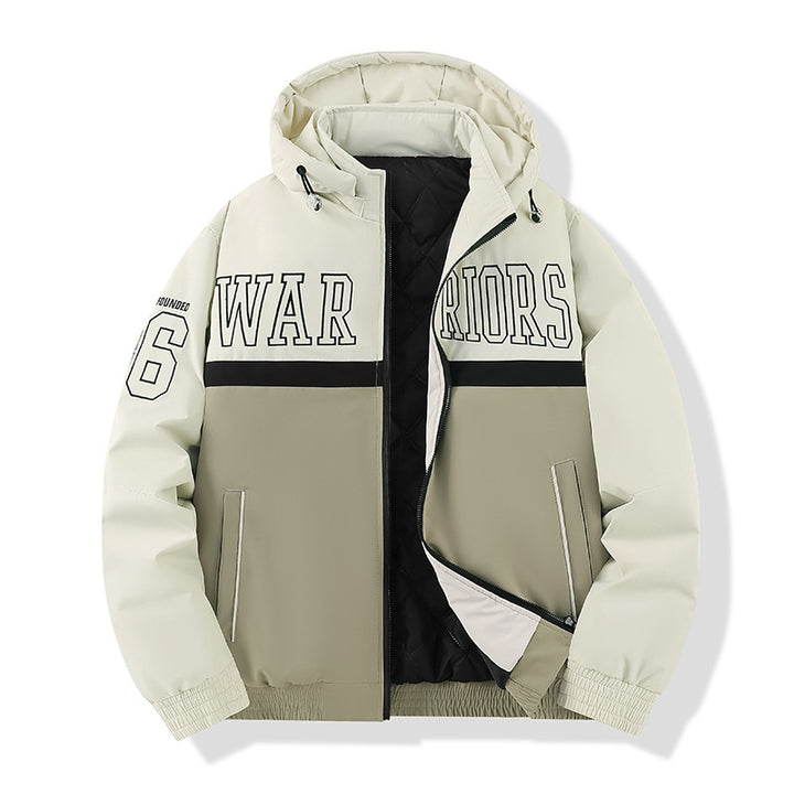 Herren Sportliche Steppjacke mit Kapuze Echo Archiv