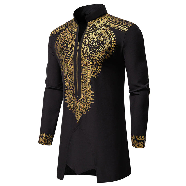Herren Traditionelles Kaftan-Outfit mit einzigartiger Stickerei Echoarchiv