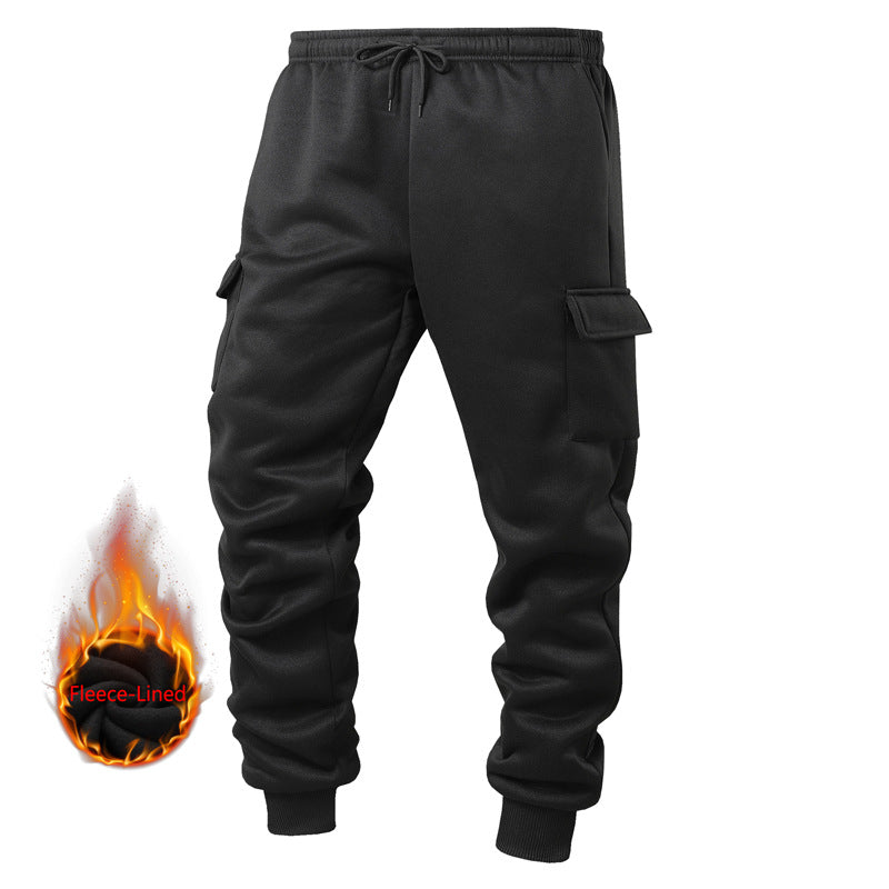 Herren Fleecegefütterte Cargo-Hose Echoarchiv 1761406083