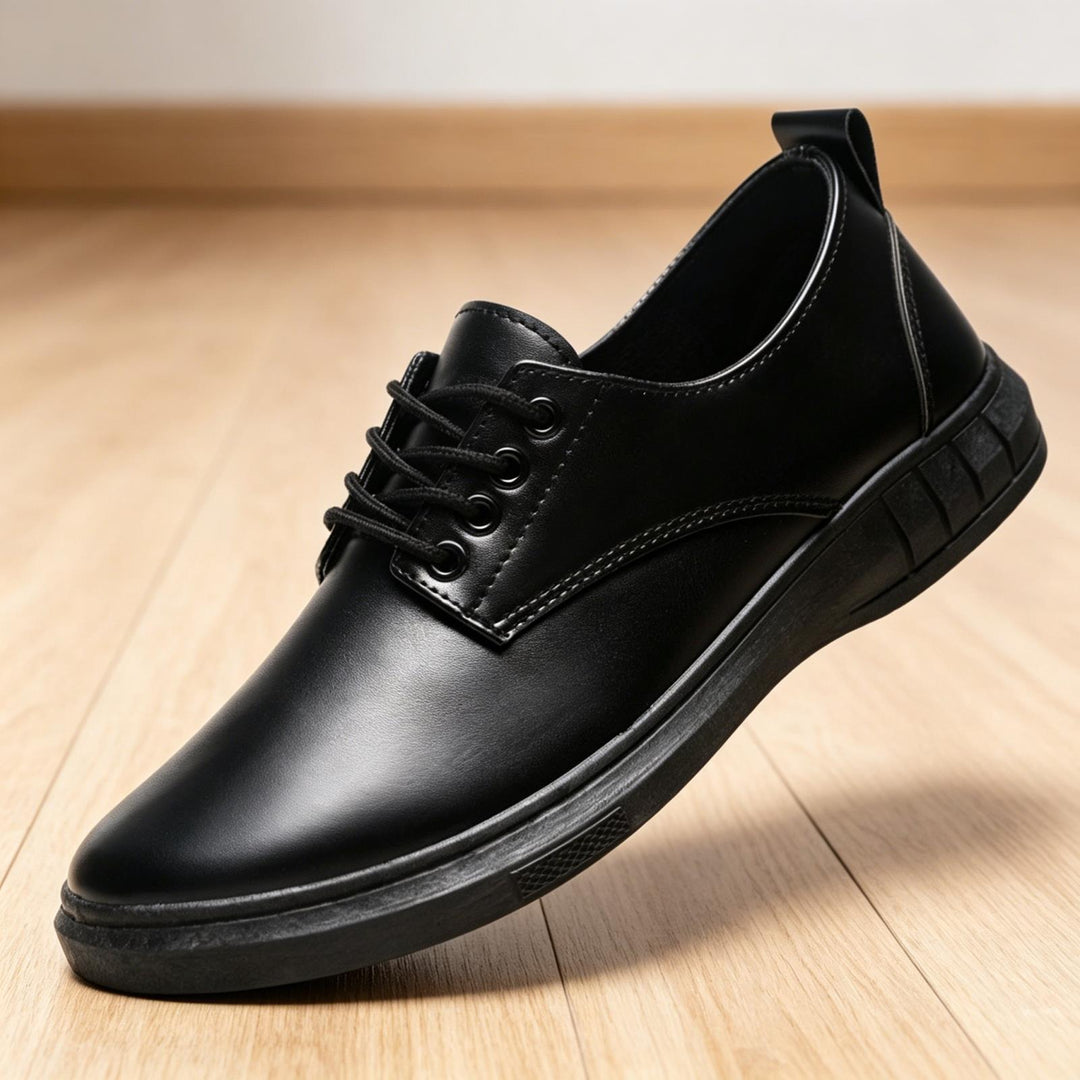 Herren Komfortable Lederschnürschuhe Echoarchiv