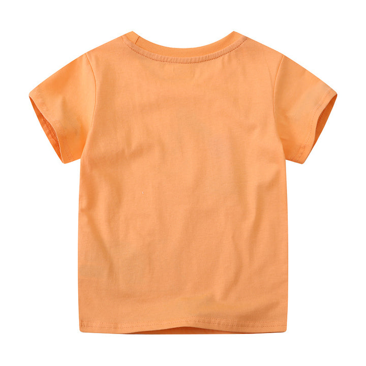 Kinder T-Shirt mit originellem Baustellenmotiv Echo Archiv
