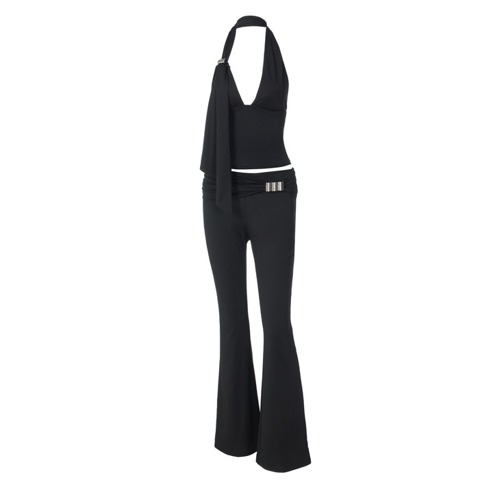 Damen Jumpsuit mit elegantem Halterdesign und schmaler Passform Echo Archiv