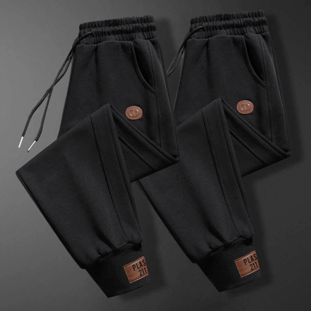 Herren bequeme Sweatpants mit verstellbarem Bund und praktischen Taschen Echoarchiv