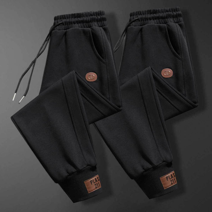 Herren bequeme Sweatpants mit verstellbarem Bund und praktischen Taschen Echoarchiv