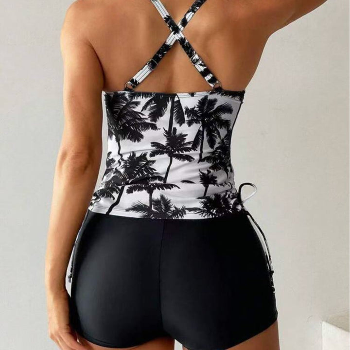 Damen Tankini-Oberteil mit sportlichen Shorts Echo Archiv