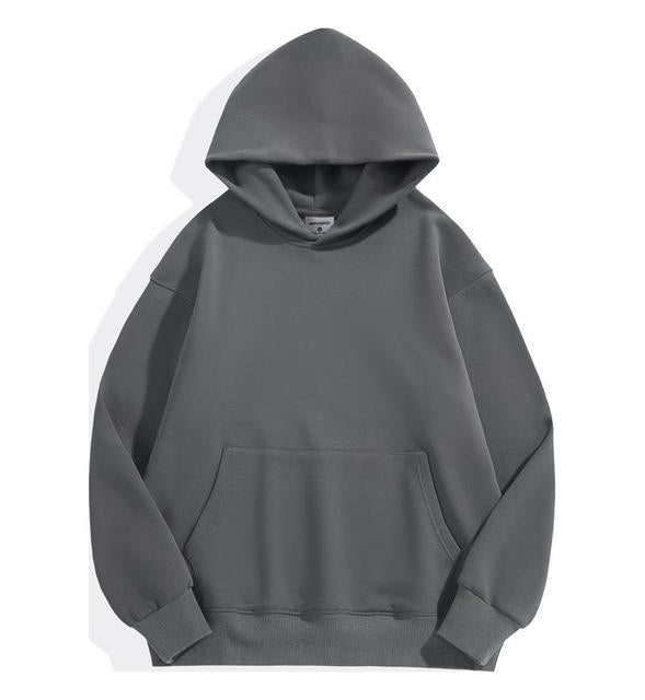 Unisex klassischer Kapuzenpullover mit Kängurutasche und weichem Baumwollfleece – Auréline