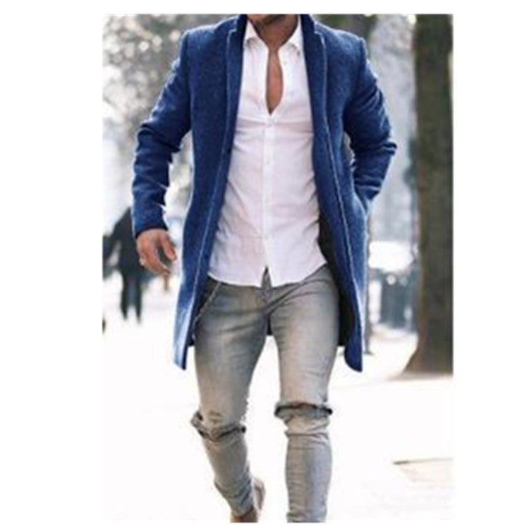 Herren elegante Wolljacke Echoarchiv
