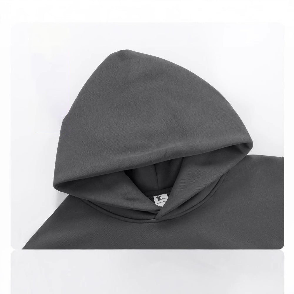 Unisex klassischer Kapuzenpullover mit Kängurutasche und weichem Baumwollfleece – Auréline