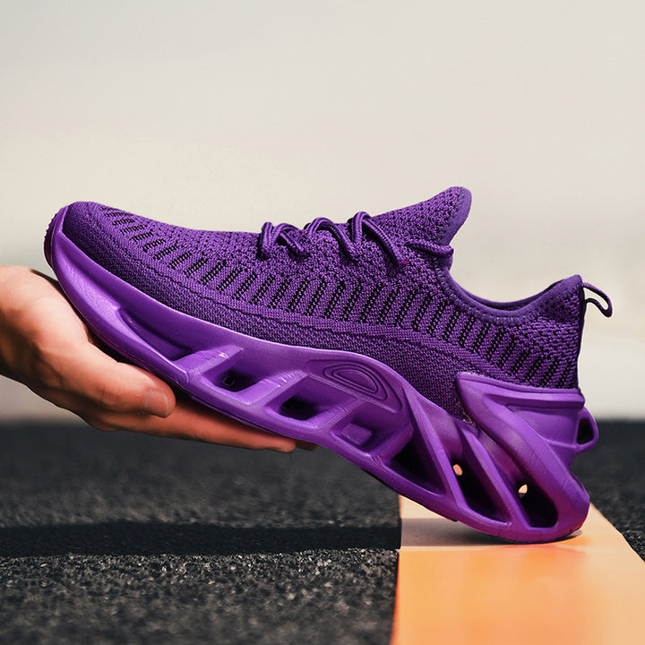 Herren leichte atmungsaktive Strick-Sneaker mit gedämpfter ergonomischer Laufsohle Echo Archiv