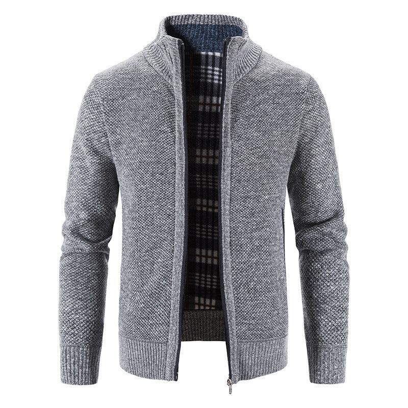 Herren Strickjacke mit innovativem wärmeisolierendem Innenfutter Echoarchiv