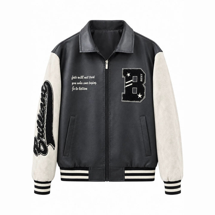 Herren Modische Bomberjacke mit Logo-Details Echo Archiv