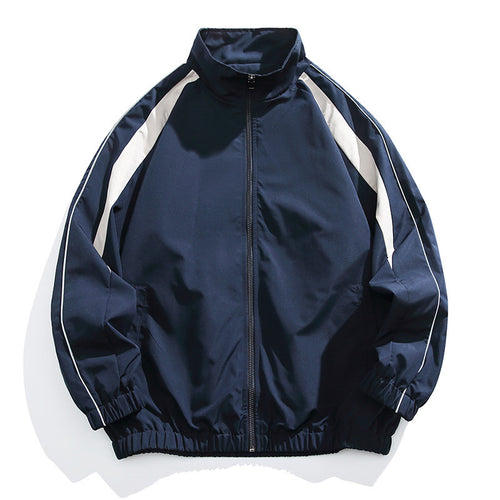 Herren Sportliche Übergangsjacke mit hohem Kragen und elastischer Taille Echo Archiv