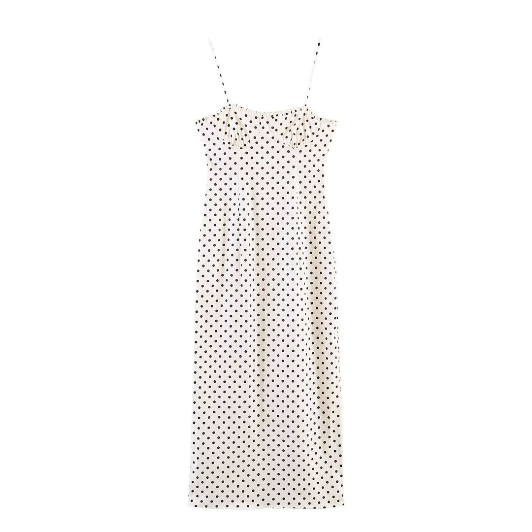 Damen Maxikleid mit Polka-Dots Echo Archiv