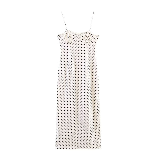 Damen Maxikleid mit Polka-Dots Echo Archiv